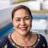 Portrait of a mature Latin woman at home